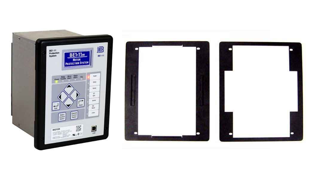 Mounting plate to match Multilin 469 retrofit, Basler p/n: 9424200073