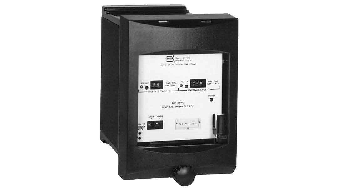 Relais de surtension neutre BE1-59NC